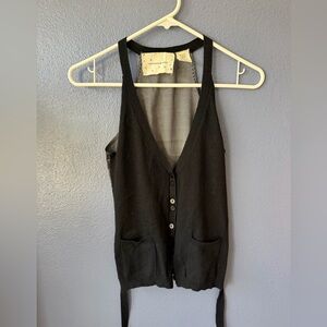 Anthropologie Coincidence & Chance sweater vest sz XS
